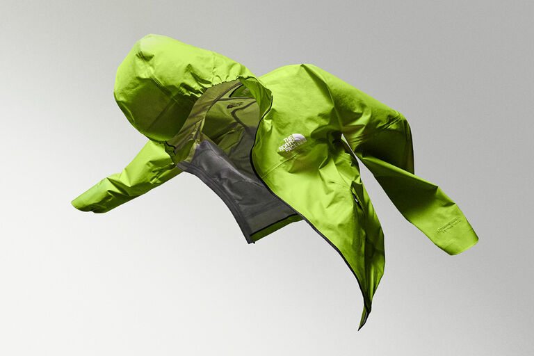 Men's papsura futurelight jacket in green 