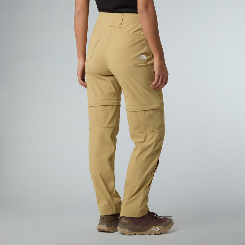 Women's Exploration Convertible Regular Straight Pants, KHAKI STONE, hi-res image number 4