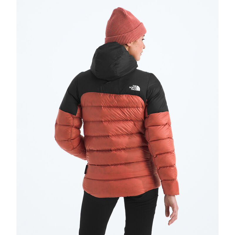 Women's Kalix Down Hooded Jacket, MARS DUST-TNF BLACK, hi-res image number 6