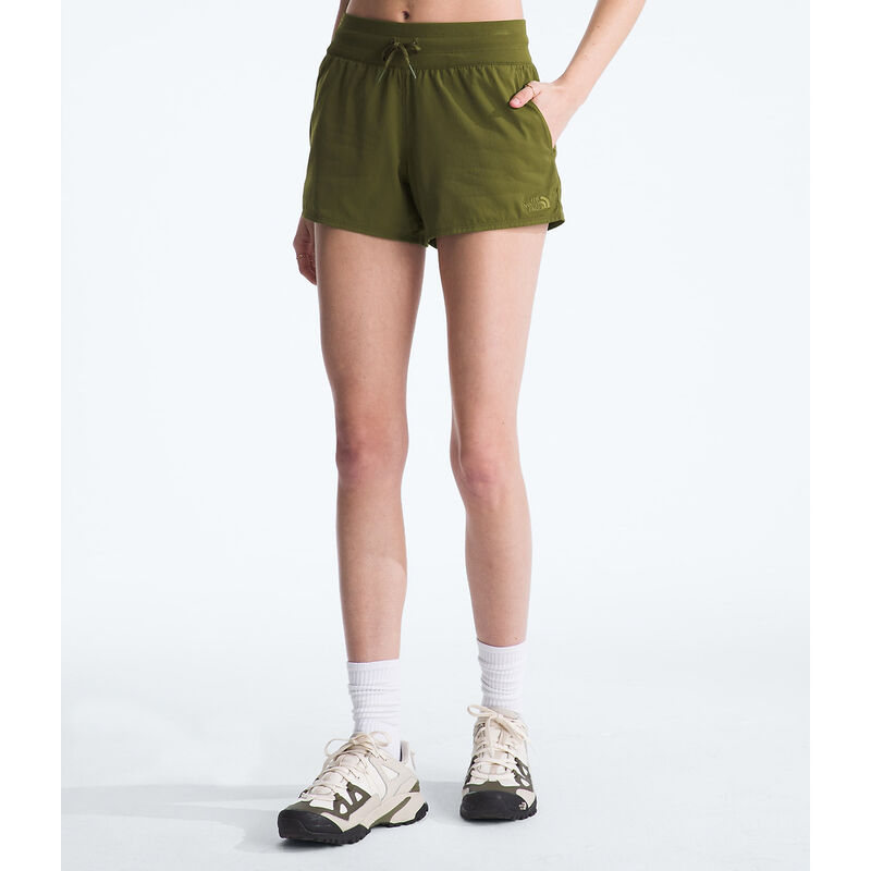 Women's Aphrodite Shorts, FOREST OLIVE, hi-res image number 1