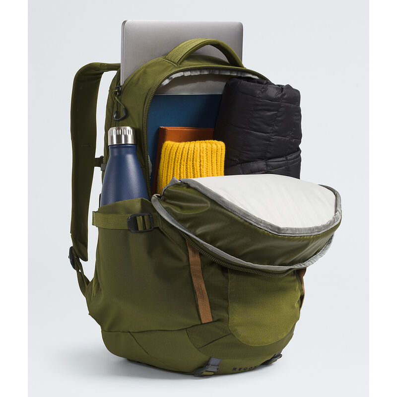 Women's Recon Backpack, FOREST OLIVE-UTILITY BROWN, hi-res image number 4