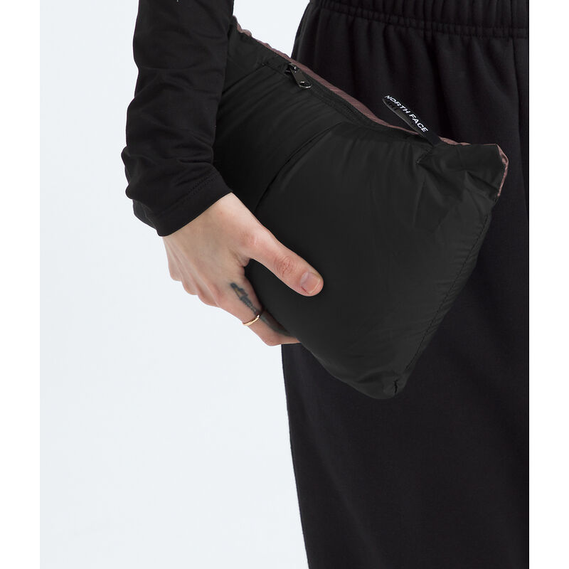 Women's 1996 Retro Nuptse Vest, TAWNY QUARTZ-TNF BLACK, hi-res image number 8