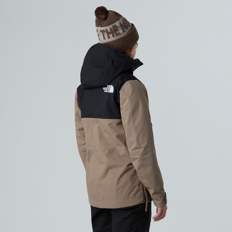 Women's Driftview Anorak, MOCHA BROWN-TNF BLACK, hi-res image number 3