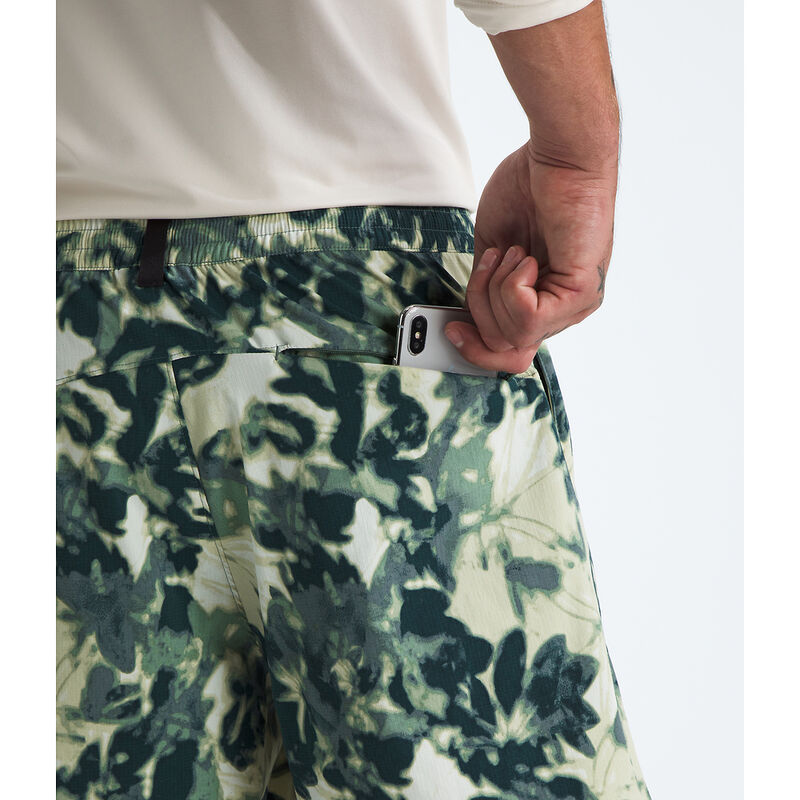 Men's Class V Pathfinder Pull-On 7" Shorts, DUCK GREEN LUX PRINT, hi-res image number 6