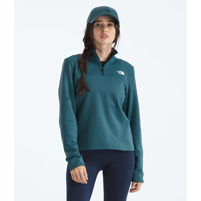 Women's Cedar Trail Grid Fleece &frac14; Zip Jacket
