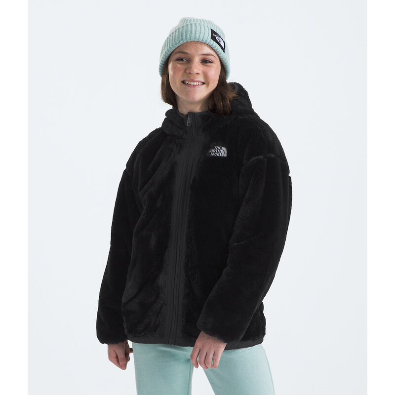 Girls' Reversible Shasta Short Parka, TNF BLACK, hi-res image number 4