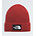 TNF&trade; Logo Box Cuffed Beanie, IRON CLAY, swatch