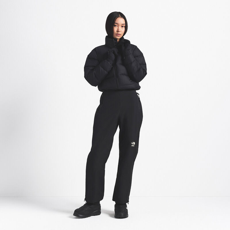 The North Face X SKIMS W 2000 Retro Nuptse Jacket, SK ONYX, hi-res image number 4