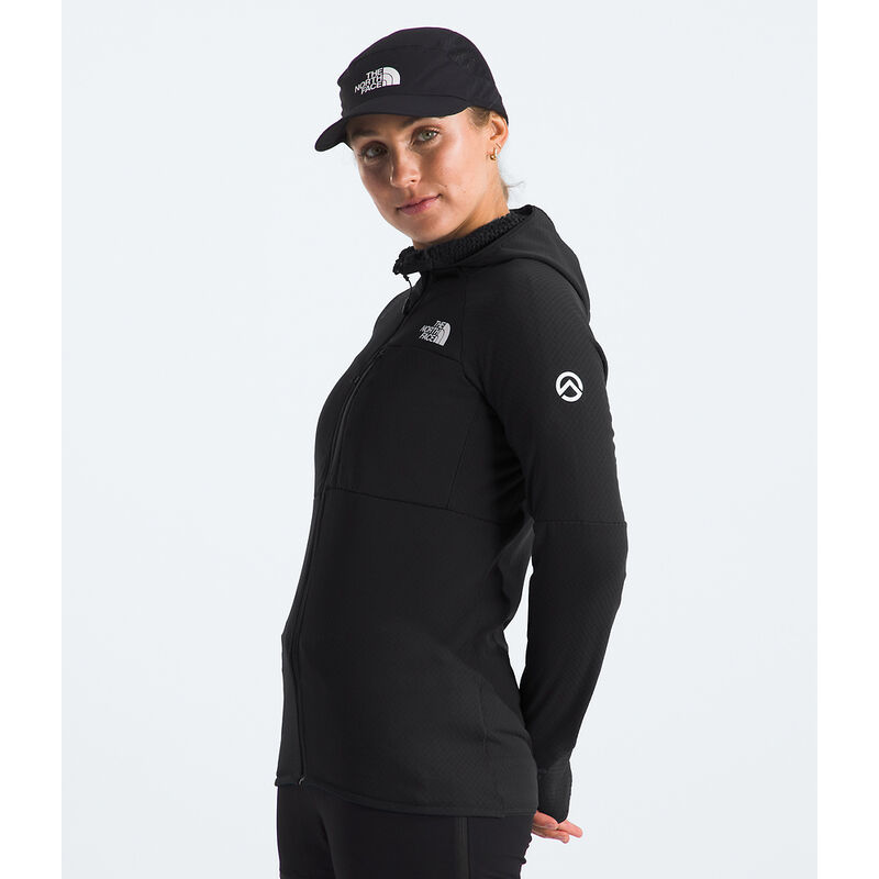 Women's Summit Series FUTUREFLEECE&trade; Full Zip Hoodie, TNF BLACK-NPF, hi-res image number 3