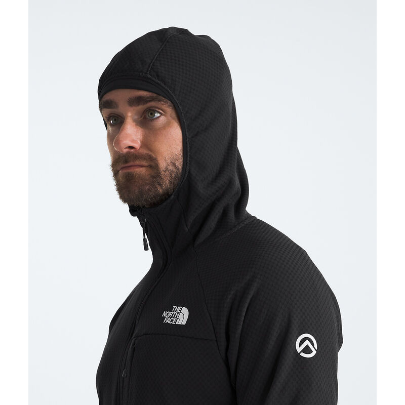 Men's Summit Series FUTUREFLEECE&trade; Full Zip Hooded Jacket, TNF BLACK-NPF, hi-res image number 6