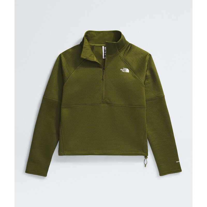 Women's DOTKNIT&trade; Thermal &frac14; Zip, FOREST OLIVE, hi-res image number 7