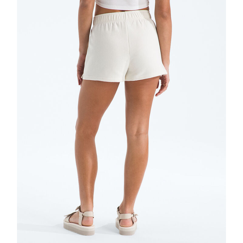 Women's Core Shorts, WHITE DUNE-TNF WHITE, hi-res image number 3
