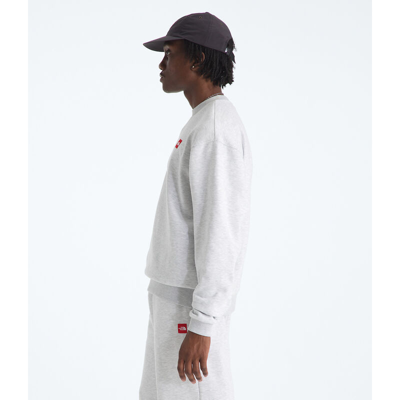 Men's TNF&trade; Red Box Crew, TNF CLASSIC GREY HEATHER, hi-res image number 3