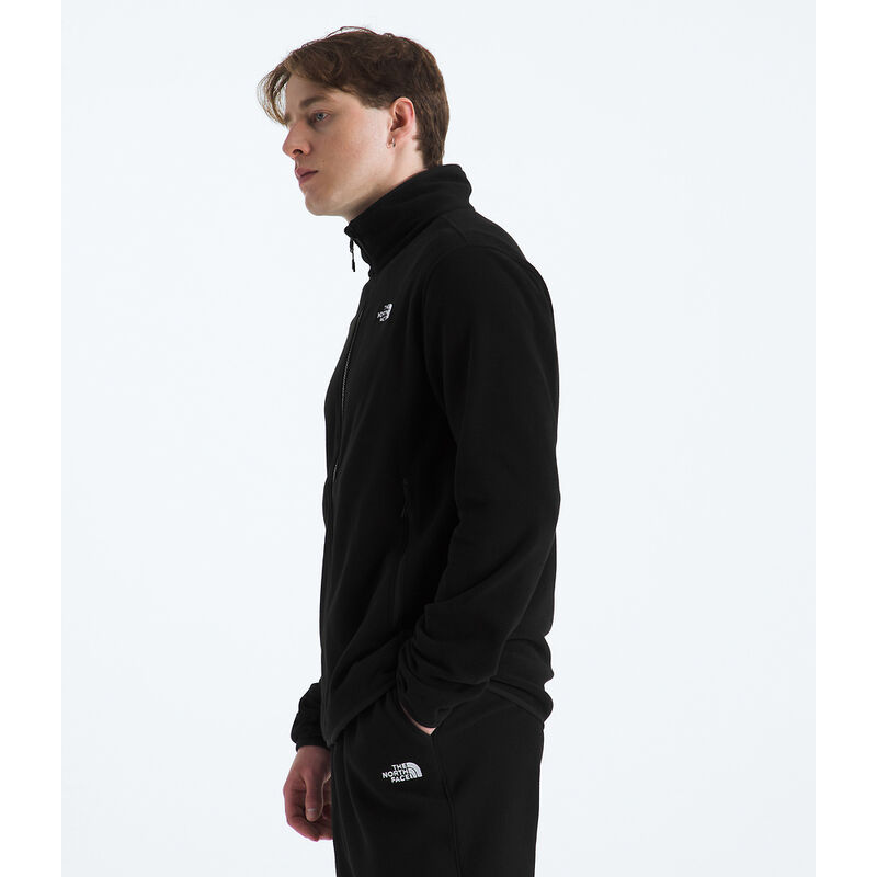 Men's Glacier Fleece Jacket, TNF BLACK, hi-res image number 3