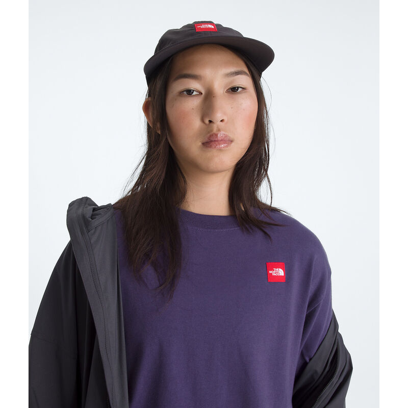Women's TNF&trade; Red Box Short-Sleeve Boxy Tee, ETERNAL PURPLE, hi-res image number 4