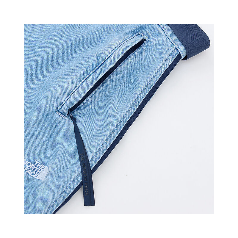 Women's Flared Denim Maxi Skirt - AP, LIGHT INDIGO DENIM WASH, hi-res image number 4