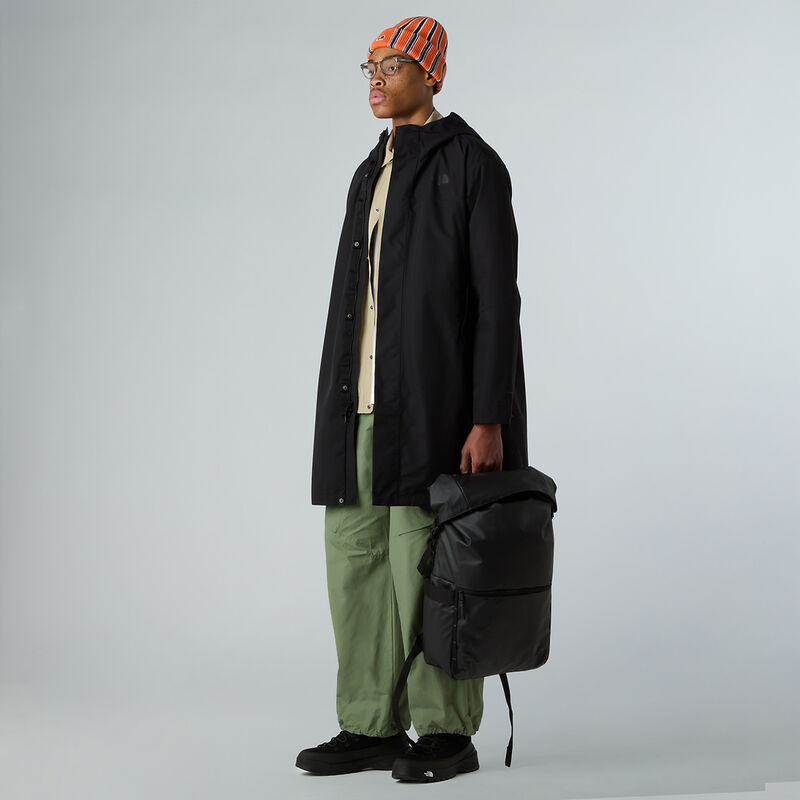 Base Camp Voyager Roll Top Backpack, TNF BLACK-ASPHALT GREY, hi-res image number 8