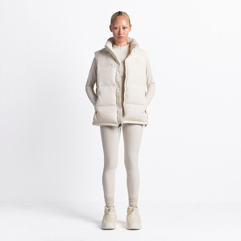 The North Face X SKIMS 1996 Nuptse Vest, SK BONE, hi-res image number 5