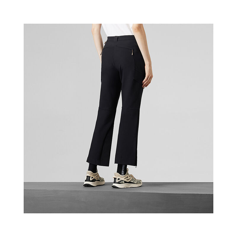 Women's Stretchy Flared Pants - AP, TNF BLACK, hi-res image number 4