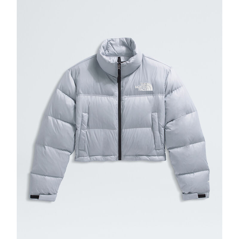 Women's Nuptse Short Jacket, BLUE FLAX, hi-res image number 7