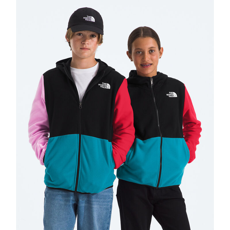 Teen Glacier Full Zip Hooded Jacket, DIGITAL STEEL, hi-res image number 1