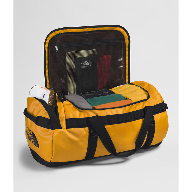 Base Camp Duffel - Large (95L), SUMMIT GOLD-TNF BLACK-NPF, hi-res image number 4