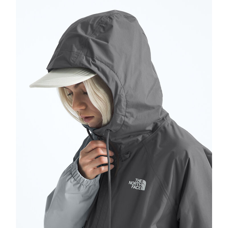 Women's Antora Rain Hoodie, SMOKED PEARL/HIGH RISE, hi-res image number 5