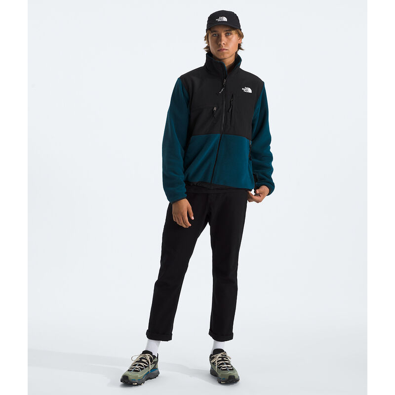 Men's Retro Denali Fleece Jacket, MIDNIGHT PETROL-TNF BLACK, hi-res image number 2