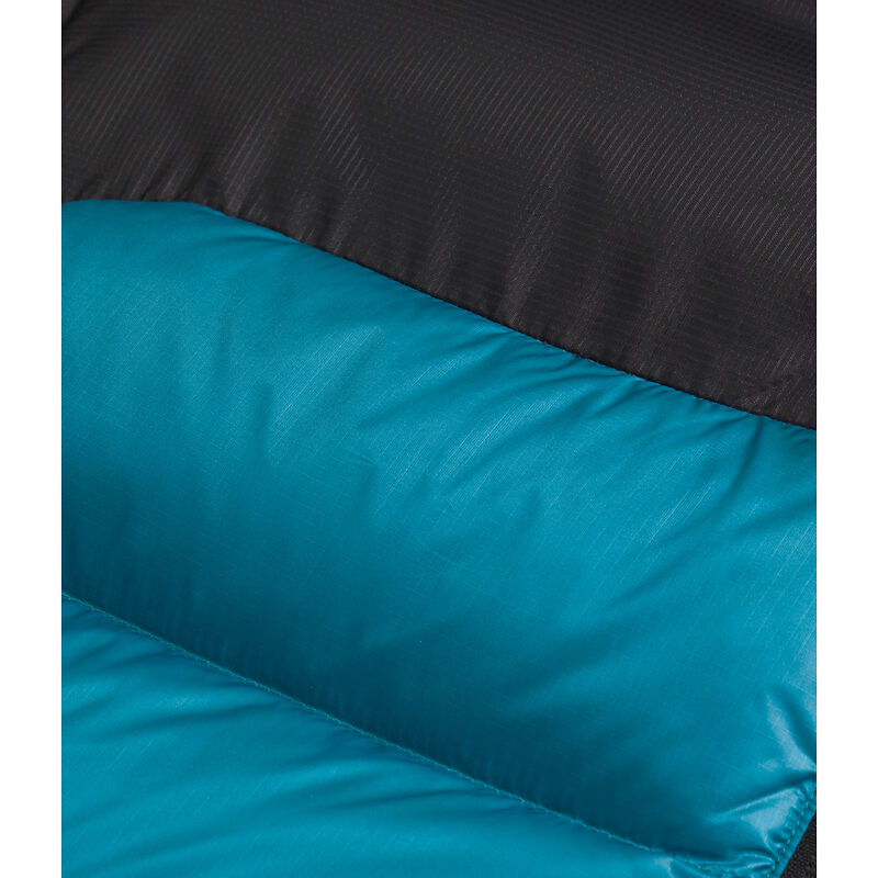 Men's Kalix Down Hooded Jacket, DUSK BLUE-TNF BLACK, hi-res image number 7