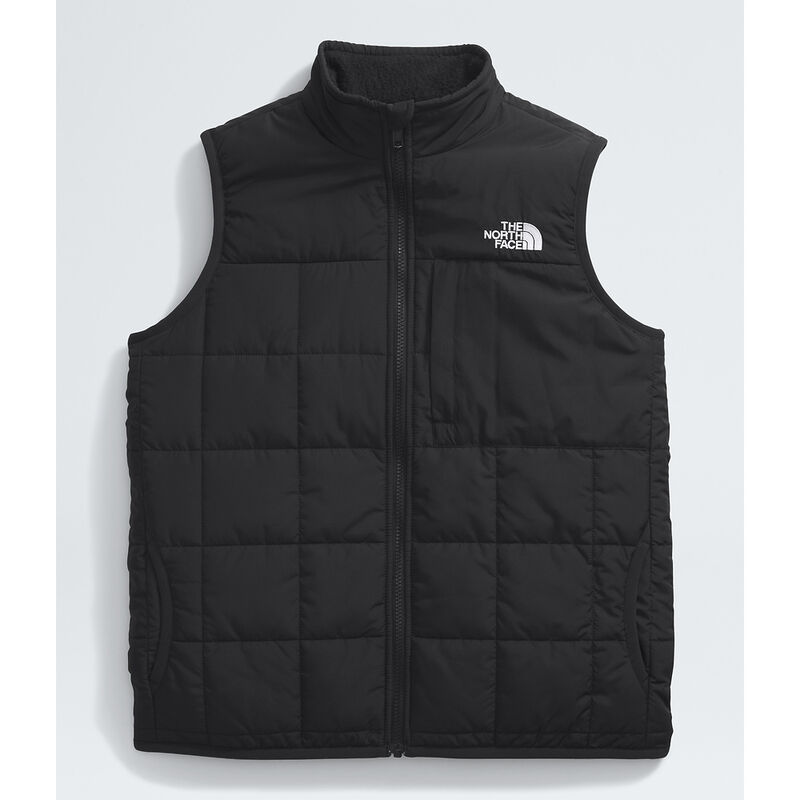 Boys' Reversible Shasta Vest, TNF BLACK, hi-res image number 6