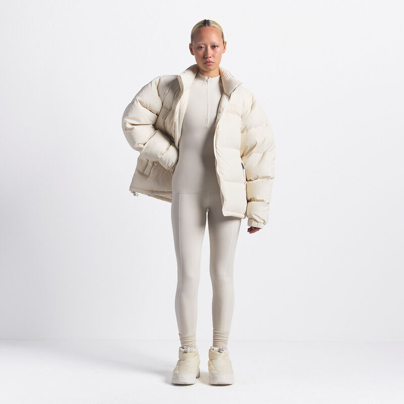 The North Face X SKIMS 1996 Nuptse Jacket, SK BONE, hi-res image number 3