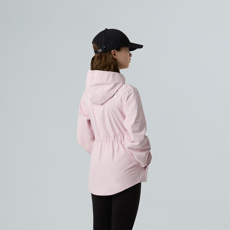 Girls' Antora Rain Jacket, PALE BLOSSOM, hi-res image number 3