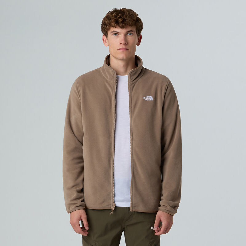 Men's Glacier Fleece Jacket, MOCHA BROWN, hi-res image number 4