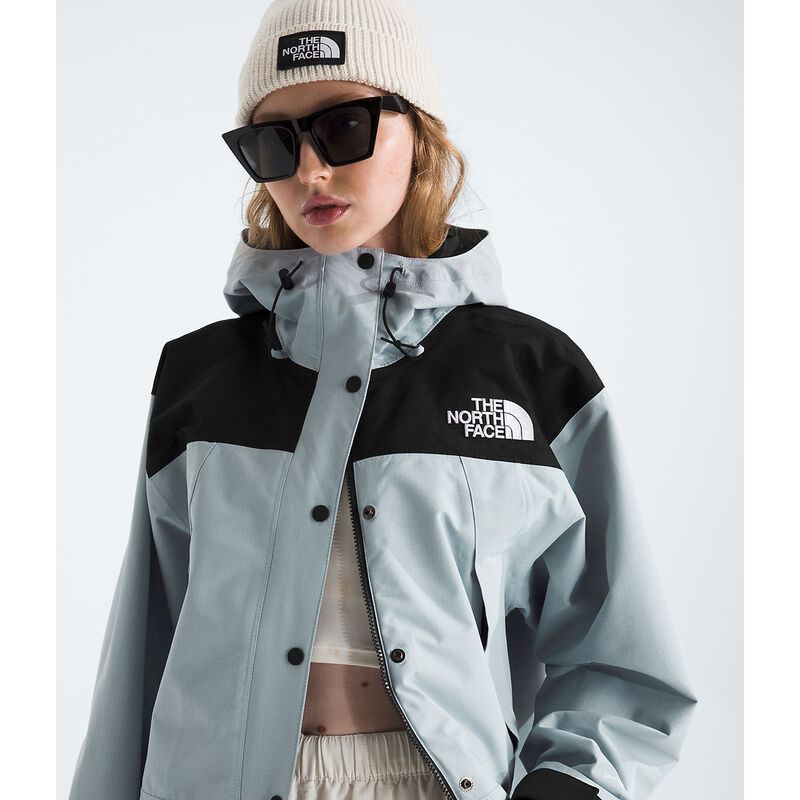 Women's DRYVENT&trade; Mono Mountain Jacket, FROST GREY-TNF BLACK, hi-res image number 3