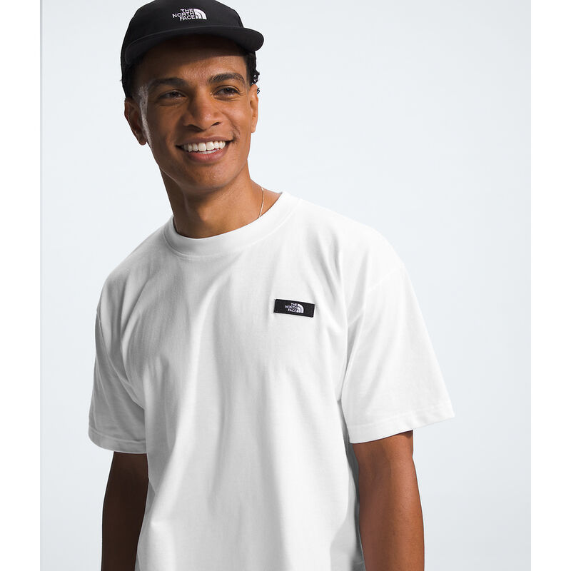 Men's Short-Sleeve Heavyweight Relaxed Tee, TNF WHITE, hi-res image number 2