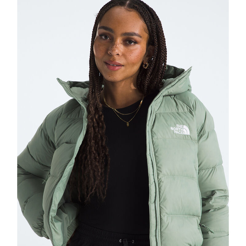 Women's Hydrenalite&trade; Down Hoodie, SLATE MOSS, hi-res image number 3