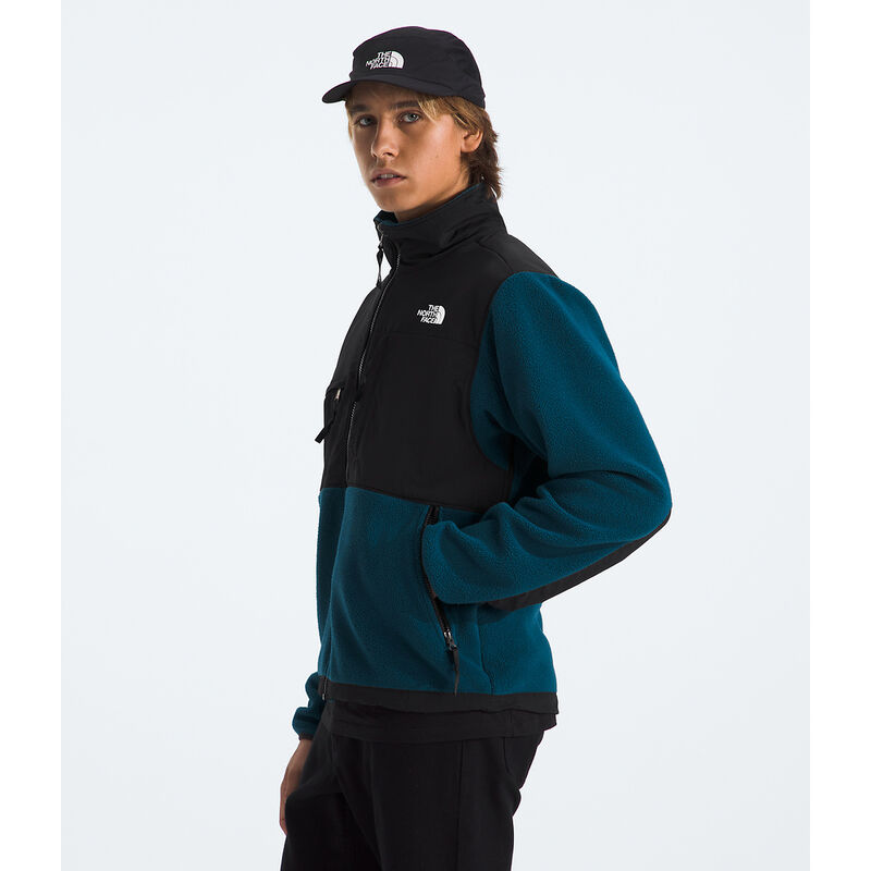 Men's Retro Denali Fleece Jacket, MIDNIGHT PETROL-TNF BLACK, hi-res image number 3