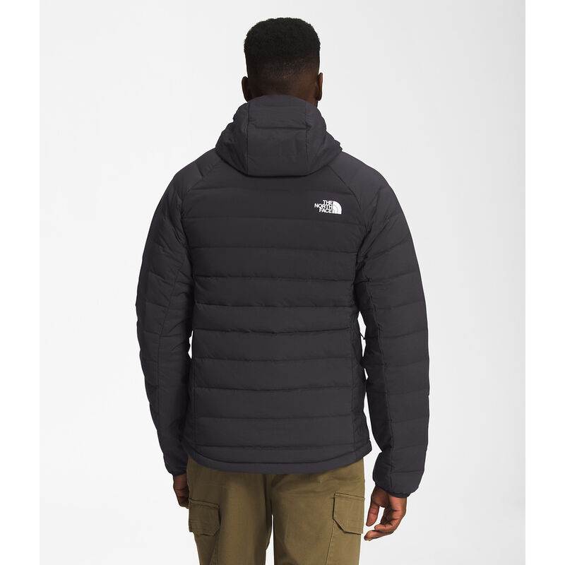 Men's Belleview Stretch Down Hooded Jacket, TNF BLACK-NPF, hi-res image number 3