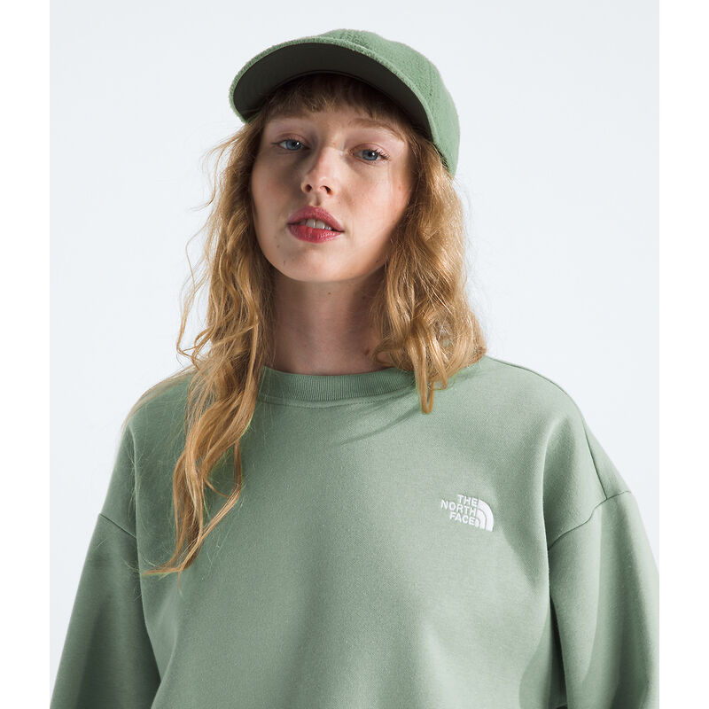 Women's Evolution Simple Dome Oversized Crew, SLATE MOSS, hi-res image number 3