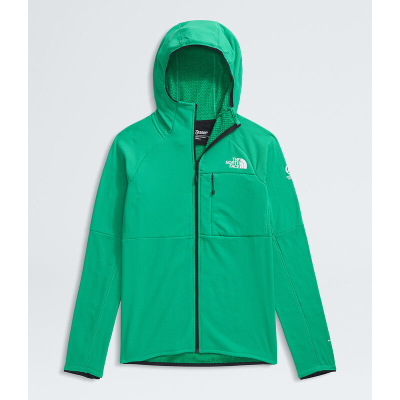 Women's Summit Series FUTUREFLEECE&trade; Full Zip Hoodie, NEBULA GREEN, hi-res image number 9