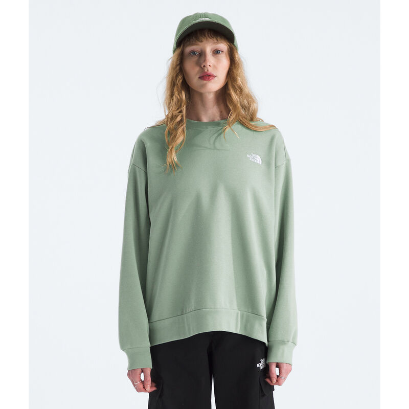 Women's Evolution Simple Dome Oversized Crew, SLATE MOSS, hi-res image number 1