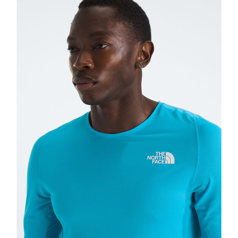 Men's Summit Series High Trail Short-Sleeve Tee, MERIDIAN BLUE, hi-res image number 3