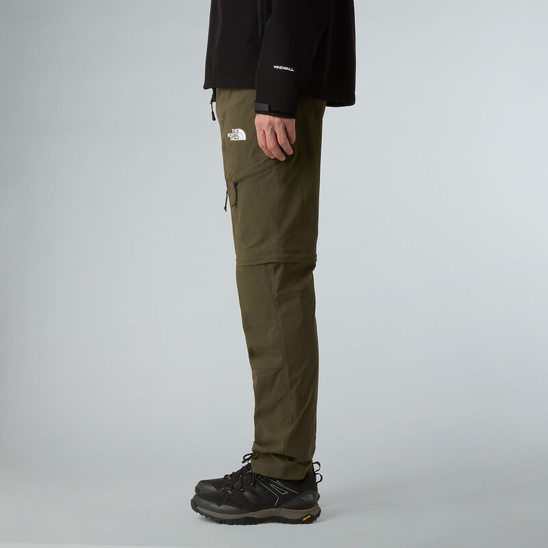 Men's Exploration Convertible Regular Tapered Pants, NEW TAUPE GREEN, hi-res image number 3