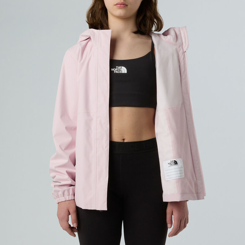 Girls' Antora Rain Jacket, PALE BLOSSOM, hi-res image number 7