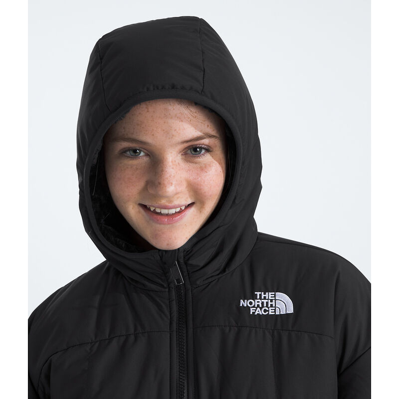 Girls' Reversible Shasta Short Parka, TNF BLACK, hi-res image number 5