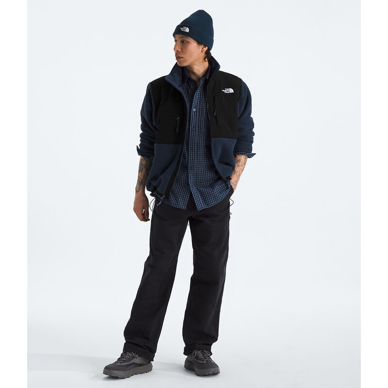Men's Retro Denali Fleece Jacket, SUMMIT NAVY-TNF BLACK, hi-res image number 2
