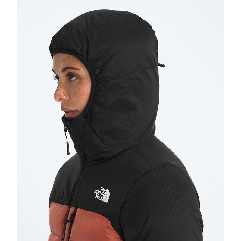 Women's Kalix Down Hooded Jacket, MARS DUST-TNF BLACK, hi-res image number 8
