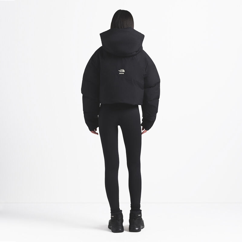 The North Face X SKIMS W Insulated Shell Jacket, SK ONYX, hi-res image number 3