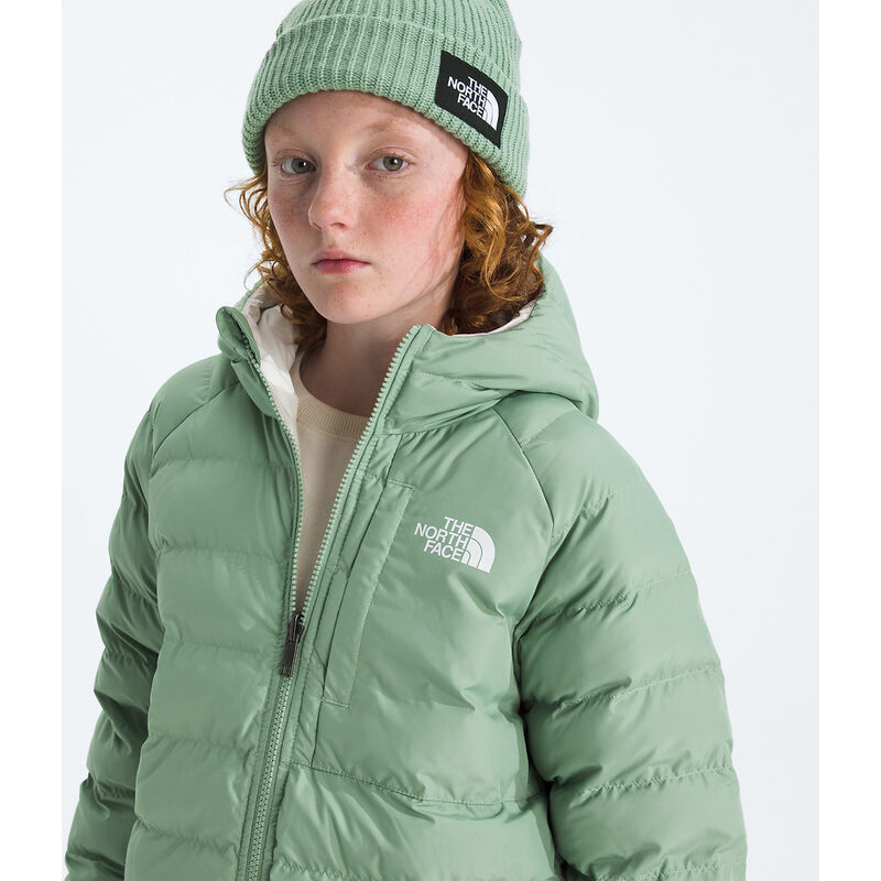 Girls' Reversible Perrito Hooded Jacket, SLATE MOSS, hi-res image number 3