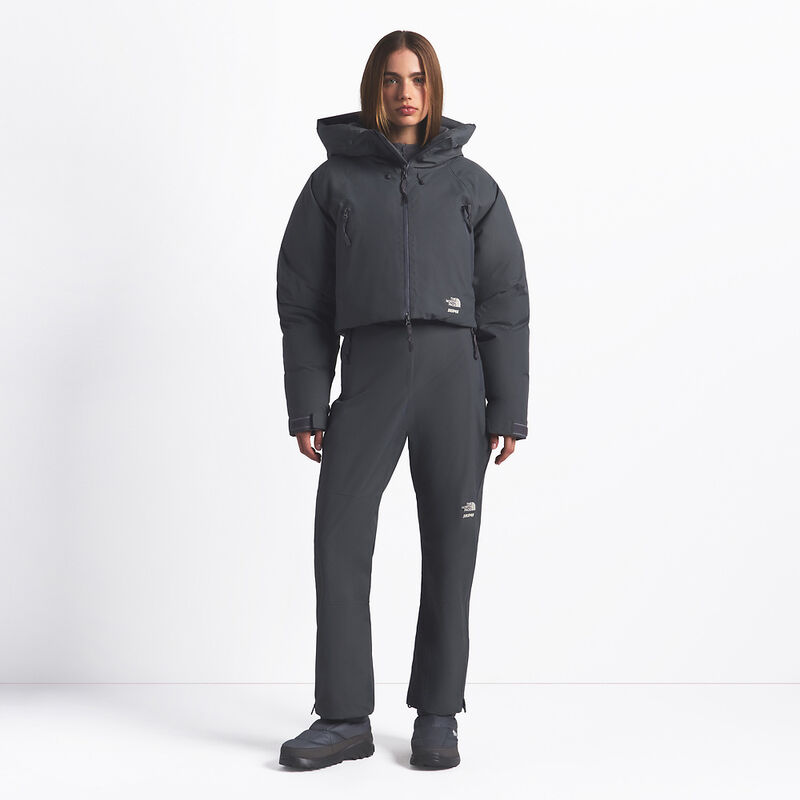 The North Face X SKIMS W Insulated Shell Jacket, SK GUNMETAL, hi-res image number 4
